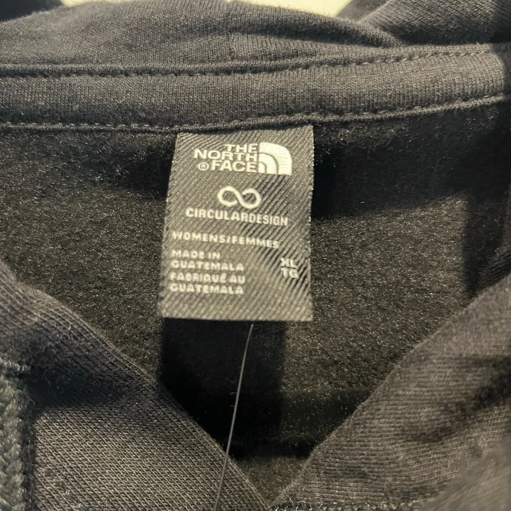 The North Face Black Hoodie with White Logo Men’s or Women’s New with tags.